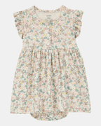 Conjunto de dos piezas de algodón, vestido y saco, diseño floral - Carter's