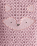 Conjunto dos piezas algodón con cárdigan rosa estampado y pantalón - Carter's