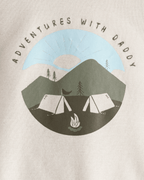 Conjunto dos piezas algodón con diseño "Adventures with daddy" - Carter's
