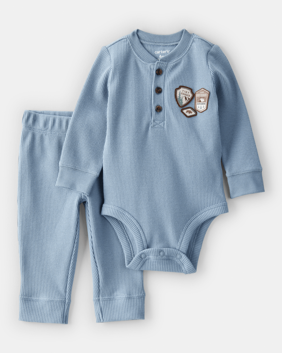Conjunto dos piezas body térmico "Park Ranger" y pantalón - Carter's