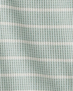 Conjunto dos piezas de algodón body y pantalón térmico a rayas - Carter's