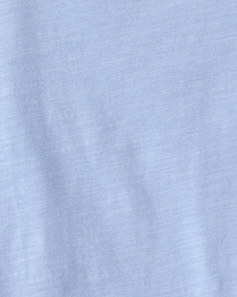 Conjunto dos piezas de algodón con camiseta y peto a rayas - Carter's