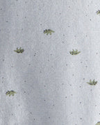 Conjunto dos piezas en algodón con cárdigan y pantalón estampado dinosaurios - Carter's