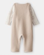 Conjunto dos piezas peto con oso y camiseta - Carter's