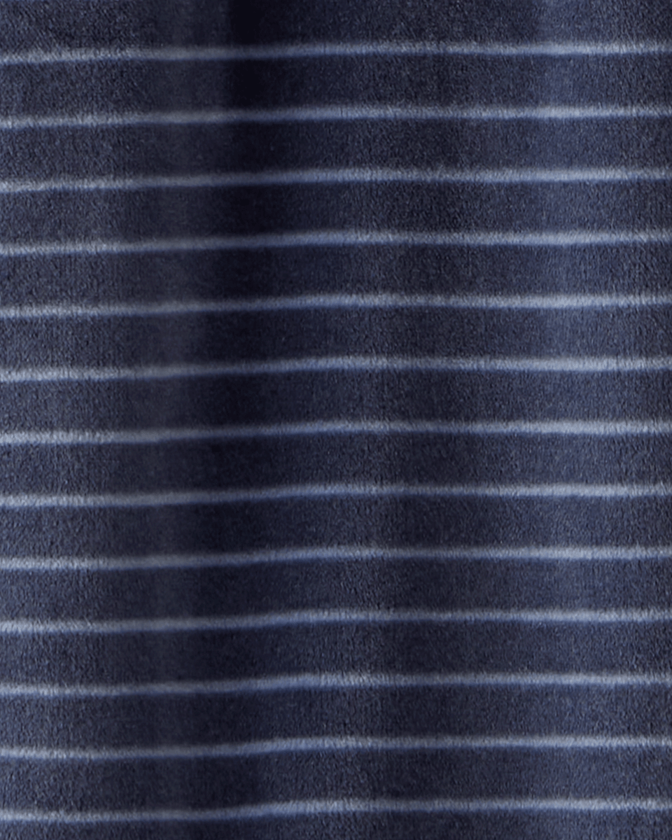 Conjunto dos piezas sudadera de felpa con oso y pantalón jogger azul - Carter's