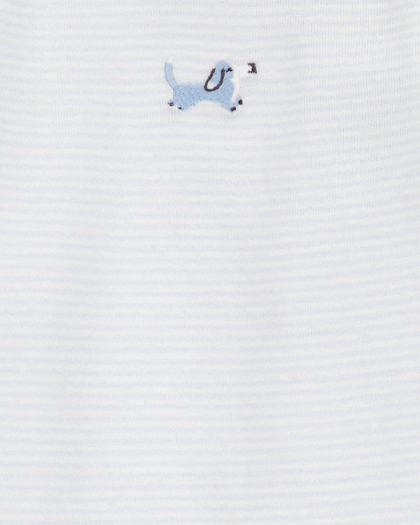 Conjunto tres piezas algodón pijama con pantalón y body diseño perro - Carter´s
