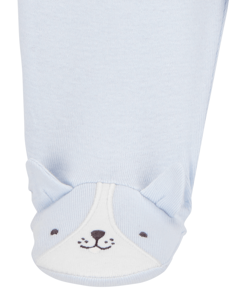 Conjunto tres piezas algodón pijama con pantalón y body diseño perro - Carter´s