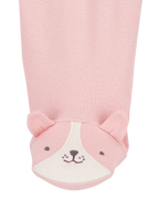 Conjunto tres piezas algodón pijama con pantalón y body diseño perro - Carter´s