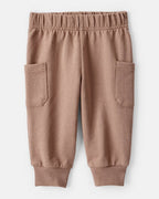Conjunto tres piezas con cárdigan acolchado, body de rayas y pantalón - Carter's