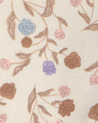 Conjunto tres piezas de algodón con blusa sin mangas, body y pantalón corto con diseño a rayas rosa - Carter's