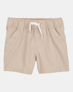 Conjunto tres piezas de algodón, pantalón corto, camisa y camiseta, diseño tropical - Carter's