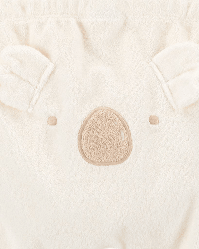 Conjunto tres piezas de chaqueta, pantalón y body corto, diseño koala - Carter's