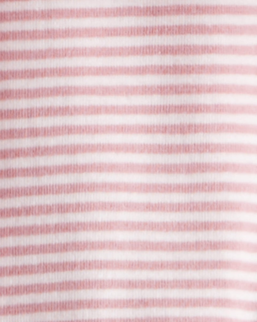 Conjunto tres piezas sudadera de borreguito con oso, body y leggings rosa - Carter's