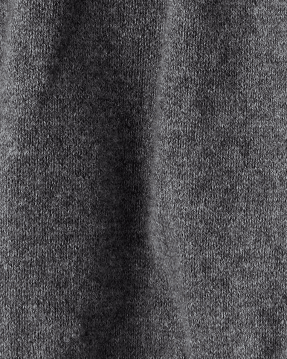 Conjunto vestido algodón gris con lazos - Carter's