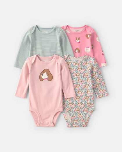 Dulces sueños · Perritos rosa - Carter's