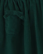 Falda pantalón de pana con bolsillos de lazo, verde - Carter's