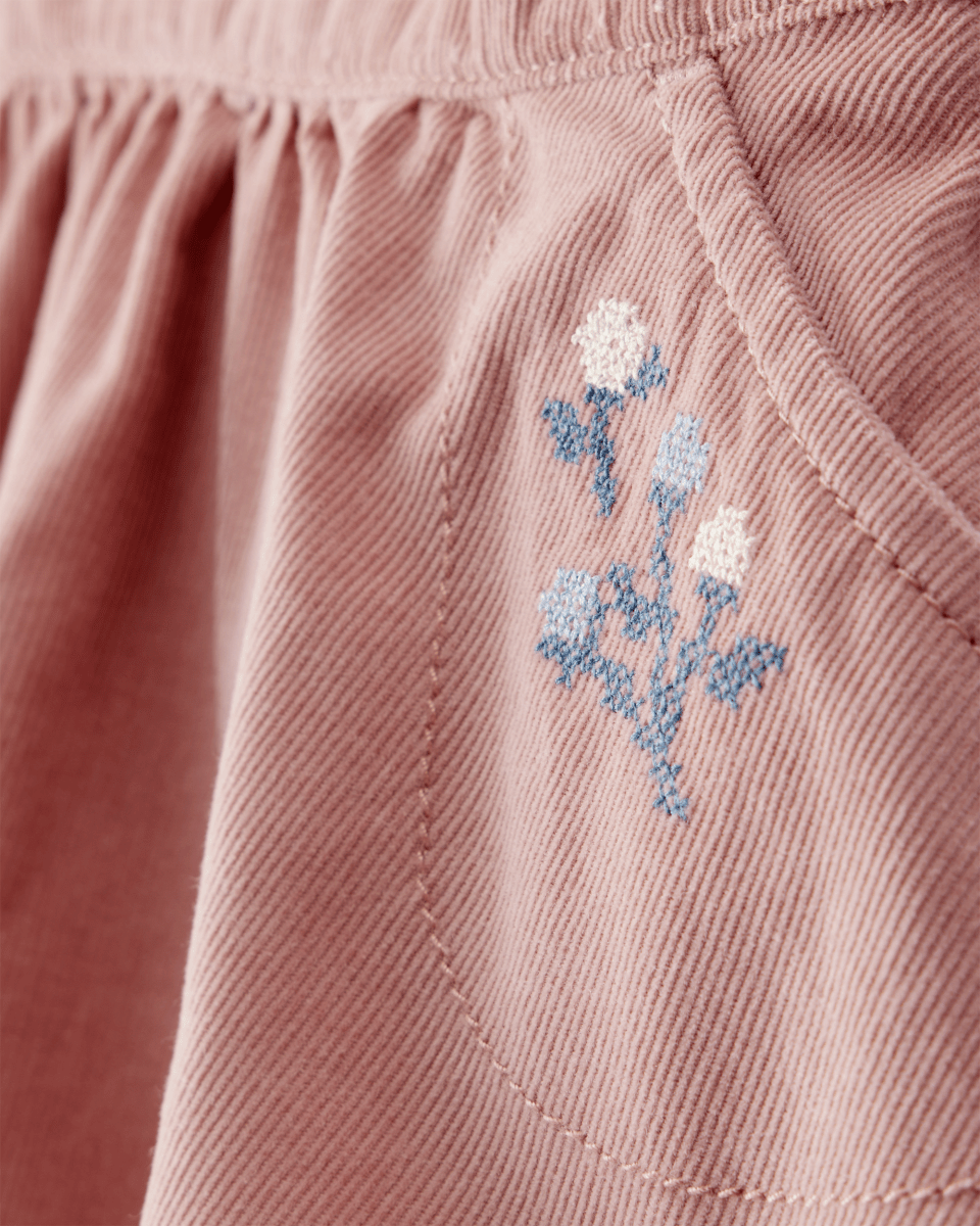 Falda rosa con cintura elástica - Carter's