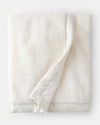 White plush blanket
