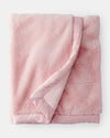 cobertor de pelúcia rosa