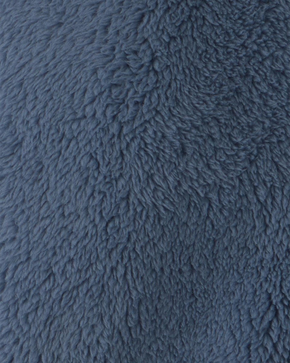 Mono de borreguito con capucha de oso, azul - Carter's