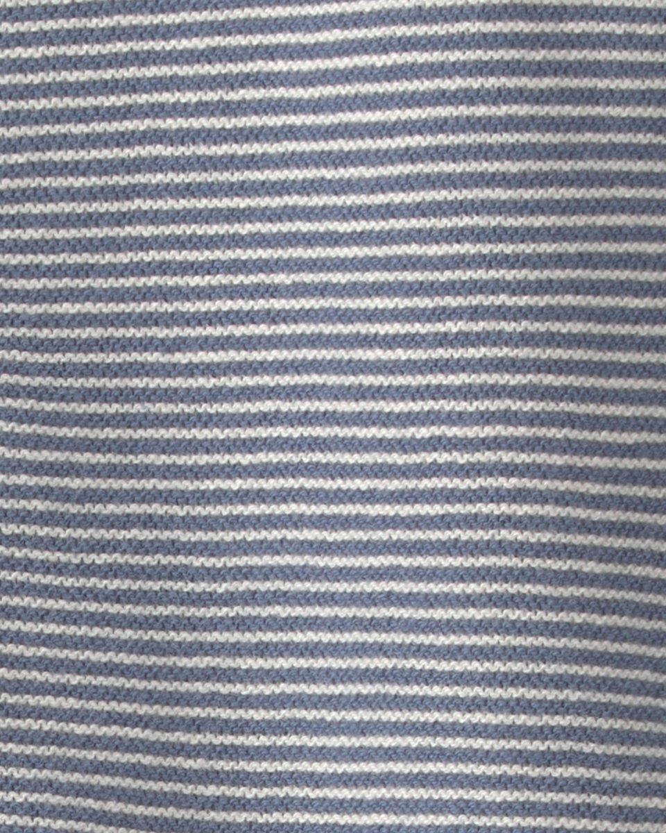 Mono de punto de manga larga, rayas azul marino - Carter's