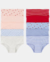 Pack 10 unidades de ropa interior, fresas en azul