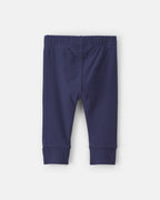 Pack 2 pantalones de canalé con cordón decorativo - Carter's