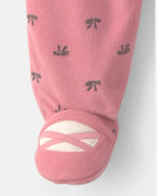 Pack 2 pijamas de polar con cremallera, leopardo en rosa - Carter's