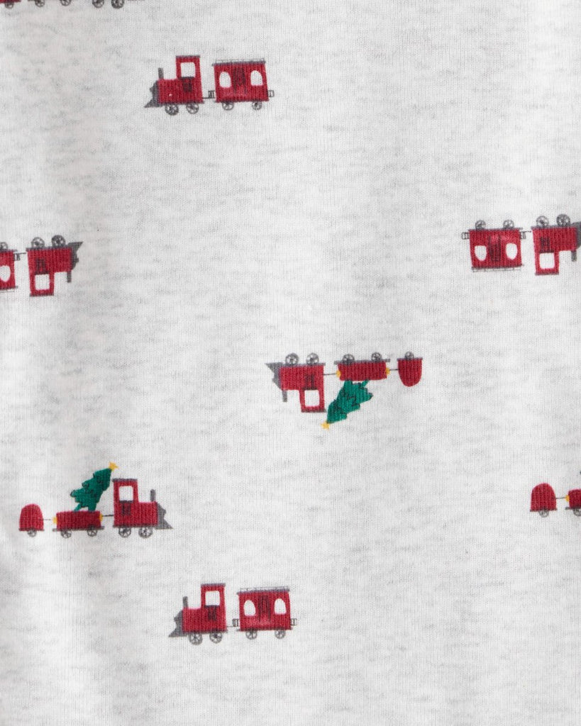 Pack 4 bodies de manga larga con estampados navideños para bebé niño - Carter's