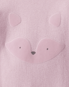 Pack 4 bodies de manga larga con koalas y zorros lila/rosa - Carter's