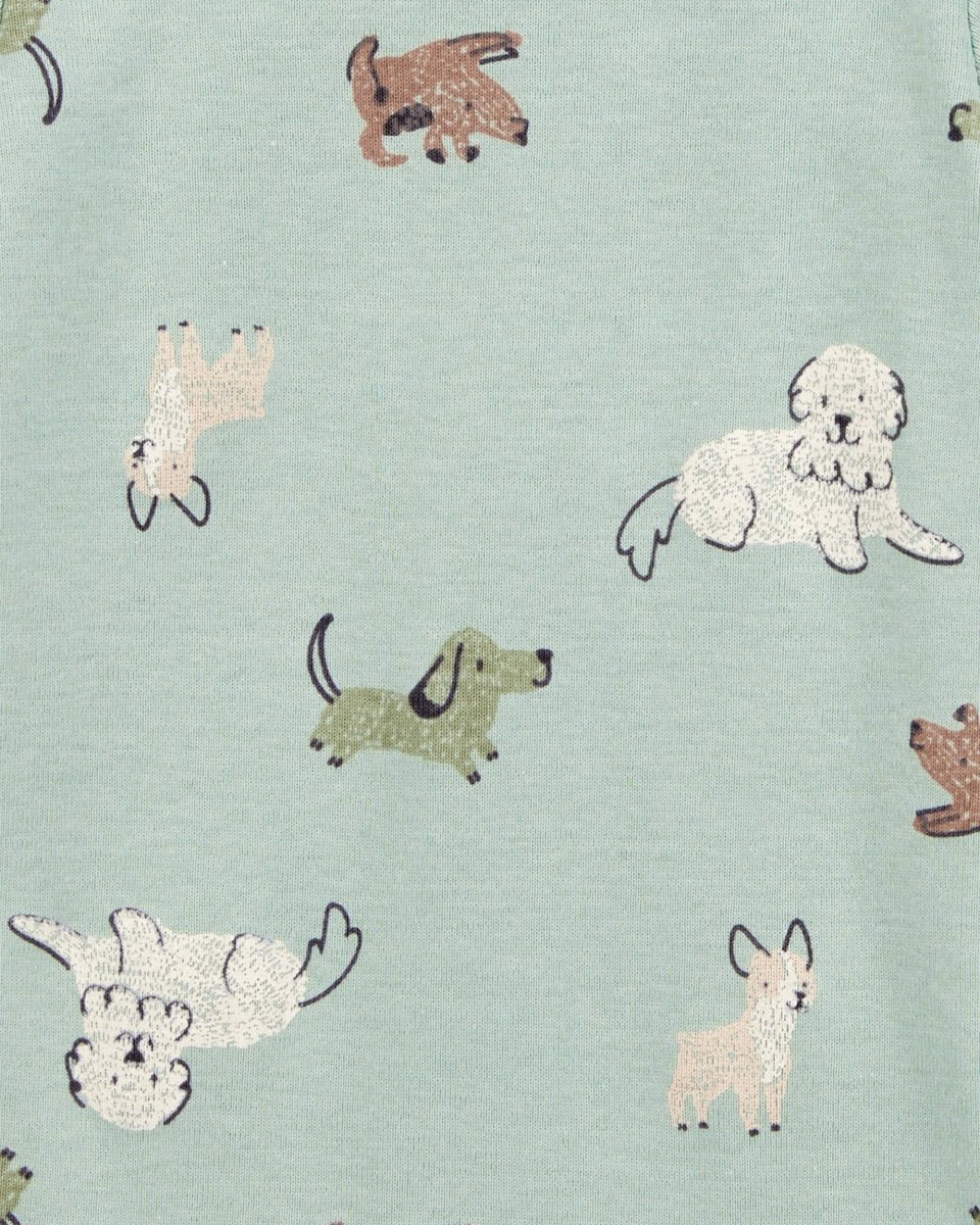 Pack cinco bodies algodón diseño perro - Carter´s