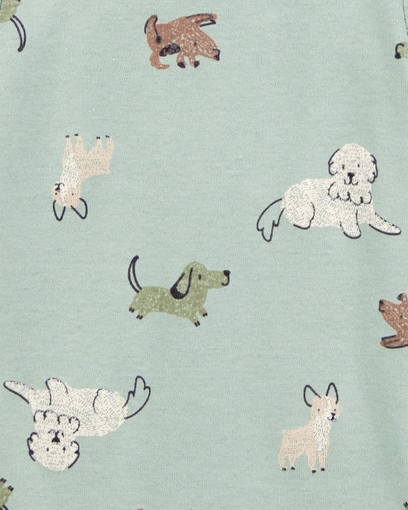 Pack cinco bodies algodón diseño perro - Carter´s