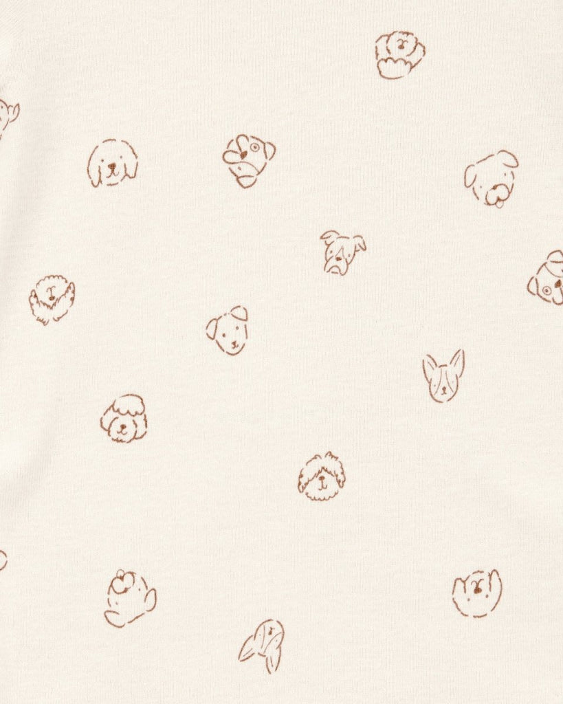 Pack cinco bodies algodón diseño perro - Carter´s
