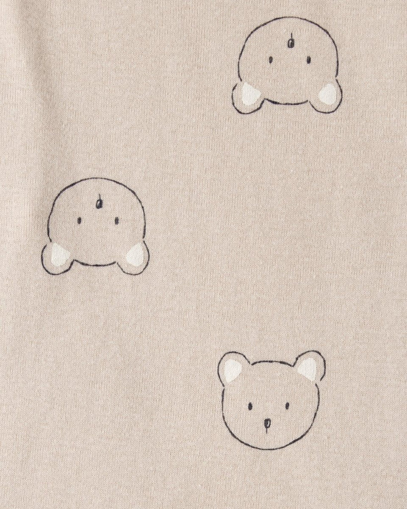 Pack cinco piezas body manga corta con diseño de perro - Carter's