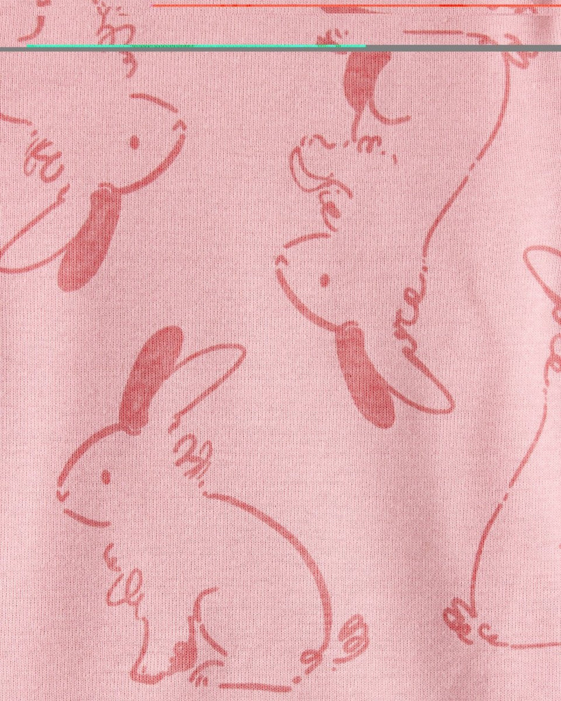 Pack cinco piezas body manga corta con tren y flores - Carter's