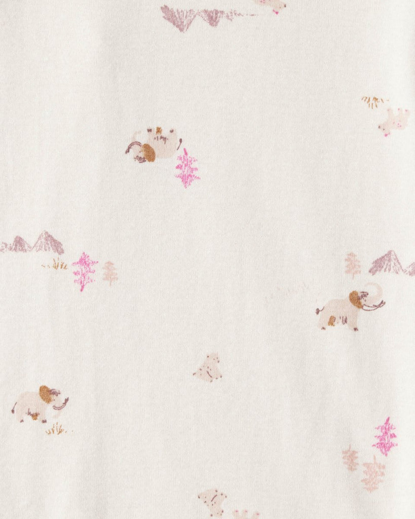 Pack cinco piezas body manga corta floral y oso - Carter's