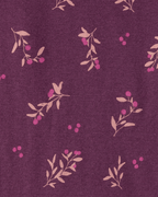 Pack cinco piezas body manga corta floral y oso - Carter's