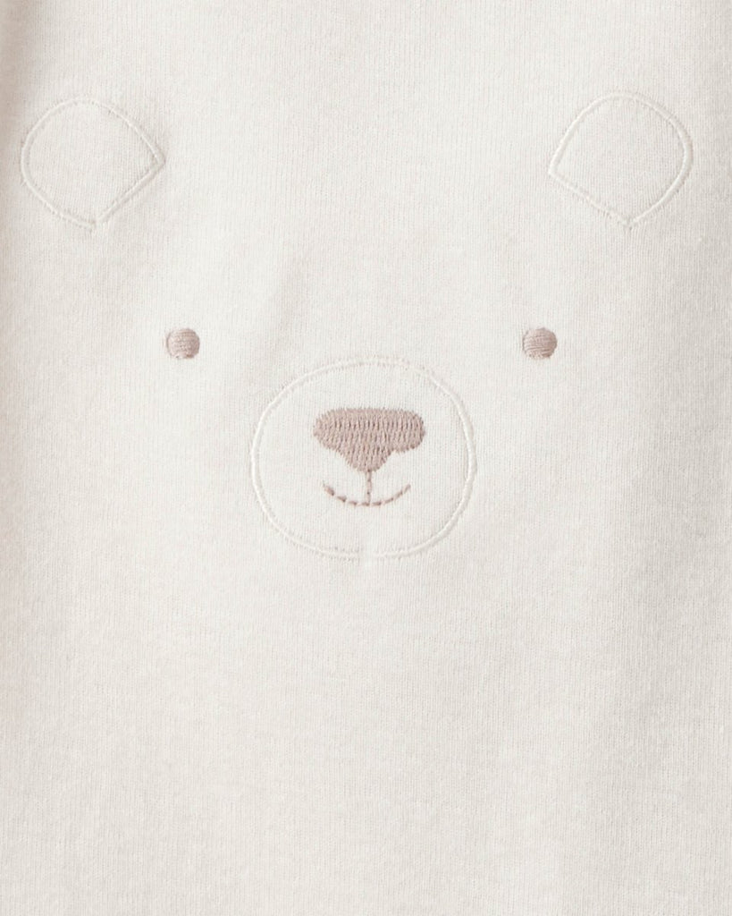 Pack cinco piezas body manga corta floral y oso - Carter's