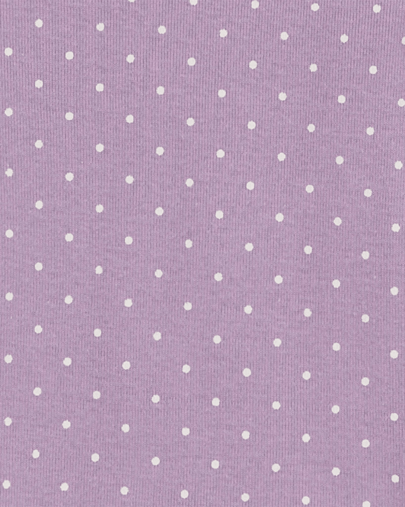 Pack cuatro bodies florales en púrpura con estampado de pajaritos - Carter's