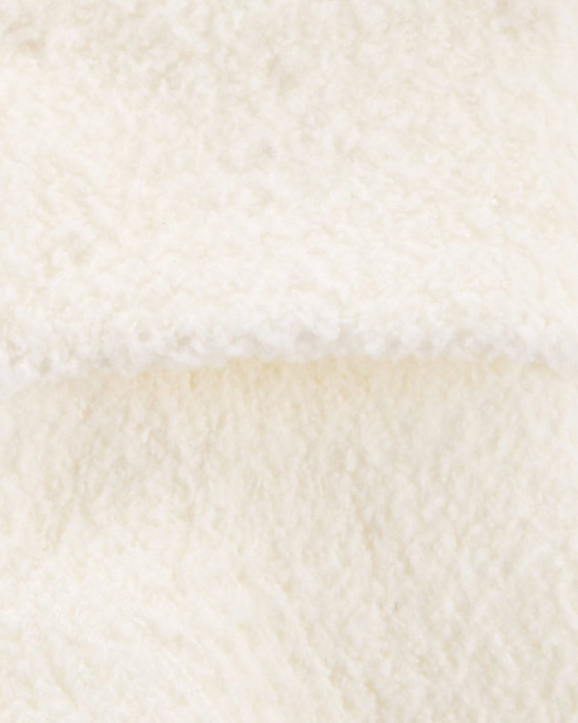Pack cuatro pares calcetines chenilla blancas - Carter´s