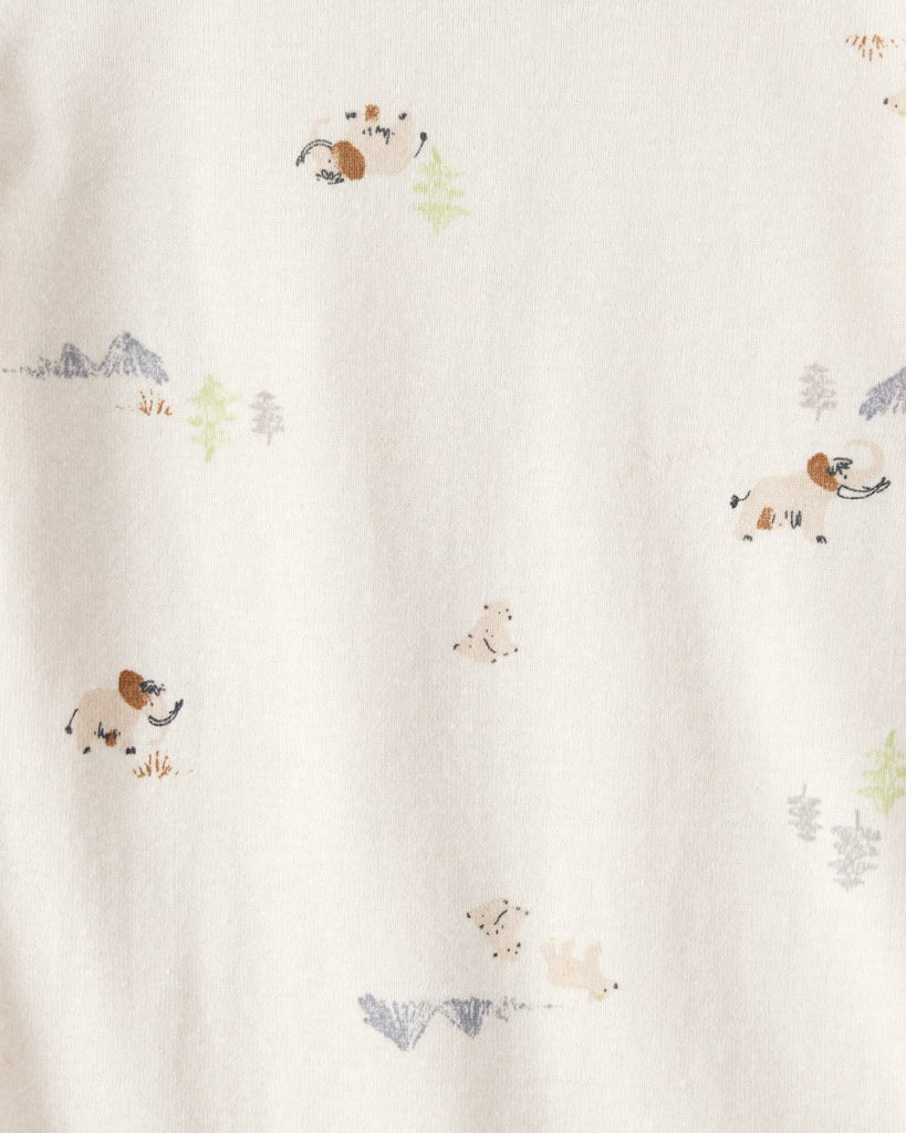 Pack cuatro piezas body manga larga con diseño de oso - Carter's