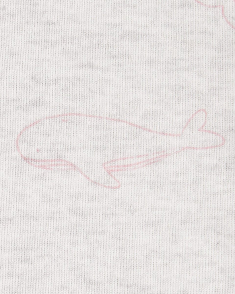 Pack de cinco bodies de manga corta con estampado de caballitos de mar - Carter´s España