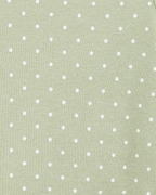 Pack de cuatro bodies de manga larga con estampado acuático, lunares y caballito de mar - Carter's