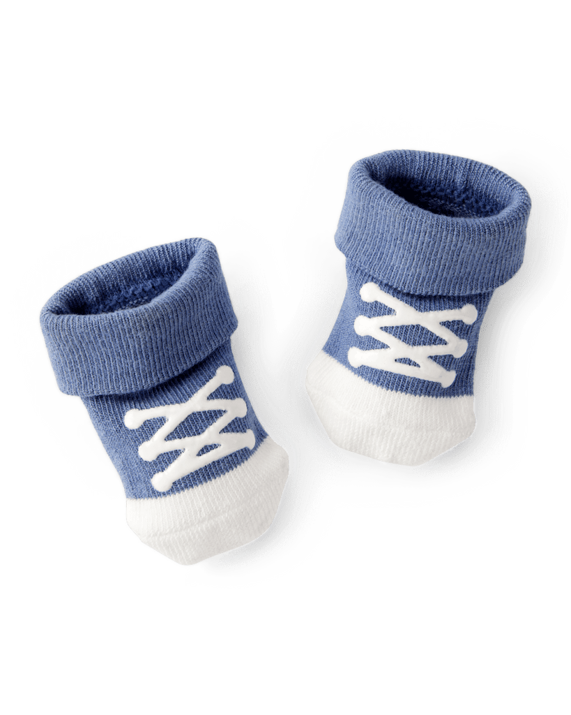 Pack dos calcetines diseño zapatillas - Carter´s