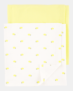 Pack dos mantas con estampado de limón - Carter's