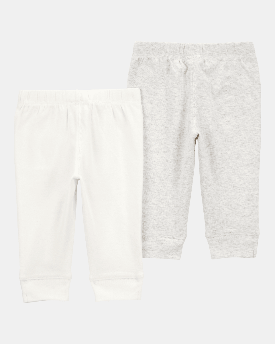 Pack dos pantalones algodón gris - Carter's