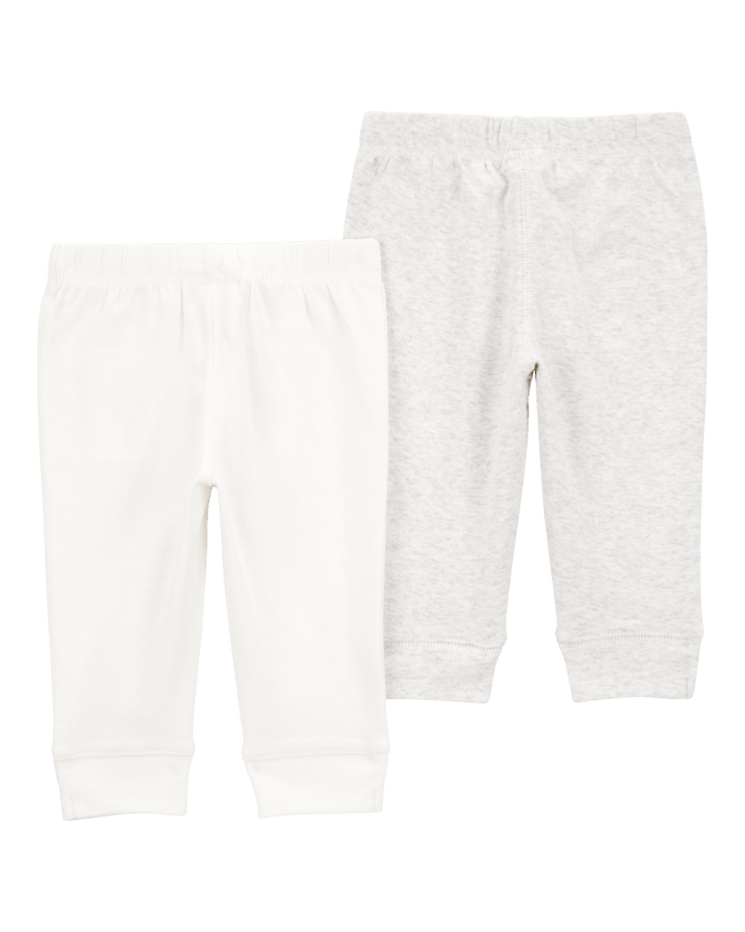 Pack dos pantalones algodón gris - Carter´s