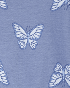 Pack dos pijamas de algodón y vincha diseño mariposas - Carter's