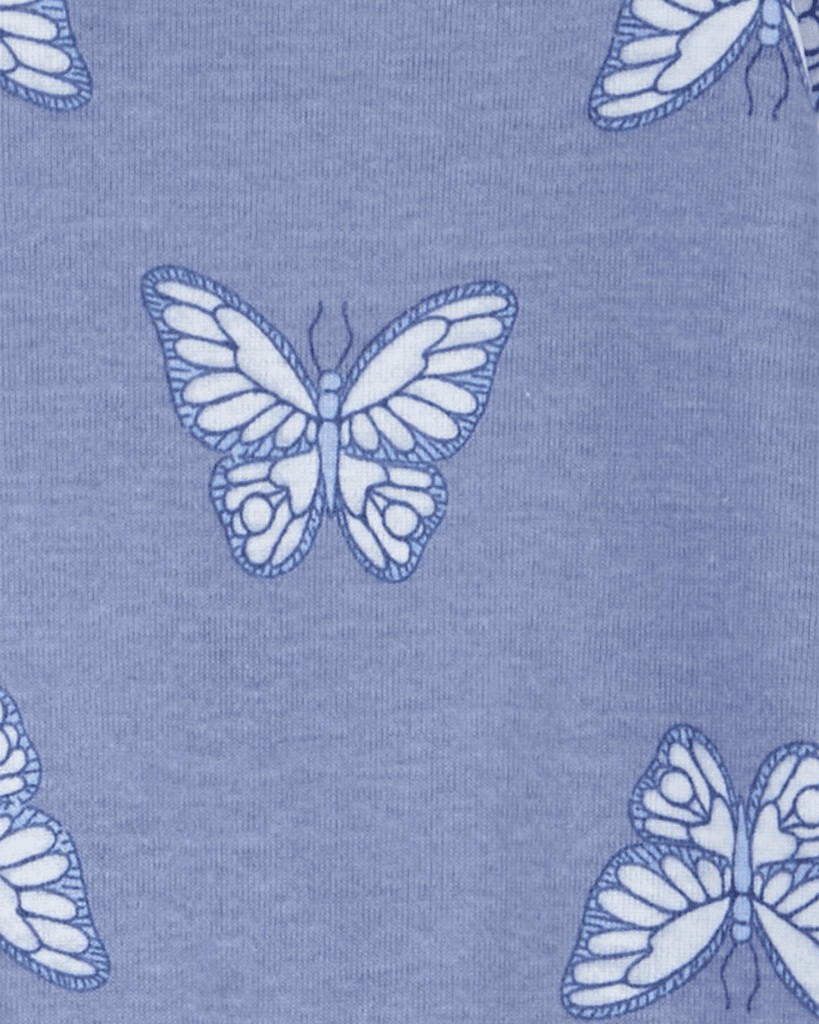 Pack dos pijamas de algodón y vincha diseño mariposas - Carter's