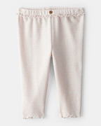 Pantalón a rayas rosa jaspeado - Carter's
